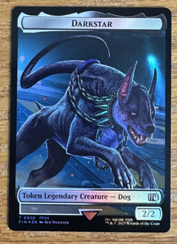 MTG Final Fantasy Token, Angelo 0019 / Darkstar 0020 - Foil - Image 2