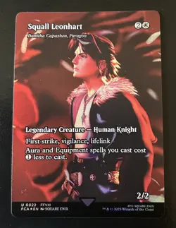 MTH Final Fantasy FOIL Squall Leonhart - Danitha Capashen, Paragon Magic NM - Image 1