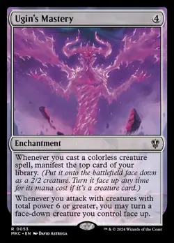 MTG Ugin's Mastery (53/392) Murders at Karlov Manor Commander NM - Image 1