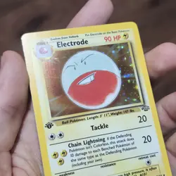 Electrode 2/64 Jungle 1st Edition Holo Rare Pokemon TCG WOTC LP-NM - Image 3