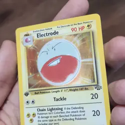 Electrode 2/64 Jungle 1st Edition Holo Rare Pokemon TCG WOTC LP-NM - Image 4