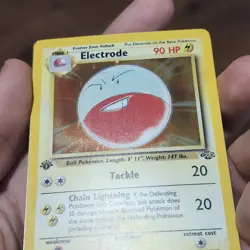 Electrode 2/64 Jungle 1st Edition Holo Rare Pokemon TCG WOTC LP-NM - Image 5