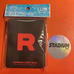 Pokemon Center Original Team Rocket Card Sleeves Japan Official - UK Seller - Image 1
