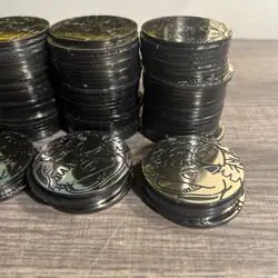90 Venusaur - Pokemon TCG Brilliant Stars Promo 1 x Jumbo Collector Coin X90 - Image 2