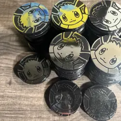 168 Eevee Jumbo Silver Coin Official Pokemon TCG Flip Coin - NM X168 - Image 5