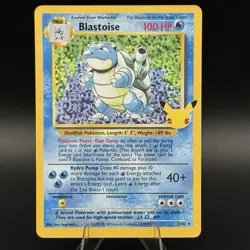 Blastoise 2/102 Holo Pokemon 2022 Celebrations: Classic Collection NM 💎 - Image 1