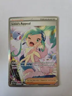Pokemon TCG Surging Sparks Lisia's Appeal 246/191 SIR - Image 1