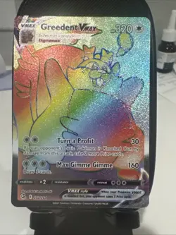 Greedent VMAX (Secret) 272/264 Swsh08: Fusion Strike Holo - Image 1
