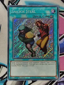 Snatch Steal BLTR-EN096 Secret Rare 1st Edition YU-GI-OH - Image 1