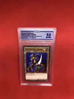 YuGiOh Alligator's Sword SBC1-ENB08 1st Edition Common - Image 1