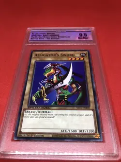 YuGiOh Alligator's Sword SBC1-ENB08 1st Edition Common - Image 2