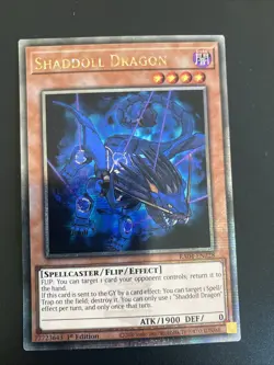 Yu-Gi-Oh! TCG Shaddoll Dragon RA04-EN228 Quarter Century Secret Rare ￼ - Image 1