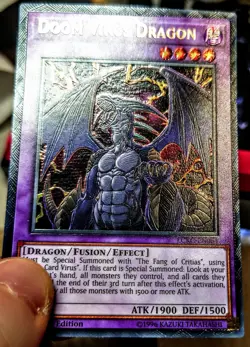 Yu-Gi-Oh! Ultimate Rare Style Doom Virus Dragon - Image 3