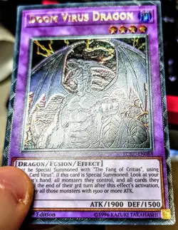 Yu-Gi-Oh! Ultimate Rare Style Doom Virus Dragon - Image 4
