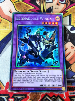 El Shaddoll Winda ra04-en052 (NEW) Collectors Rare Yu-Gi-Oh - Image 1