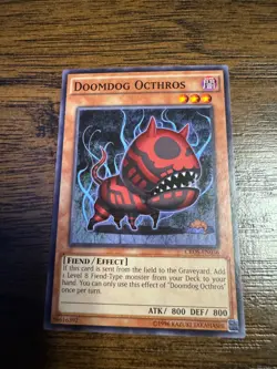 CROS-EN036 Doomdog Octhros Yu-Gi-Oh Card (Unl) New - Image 1