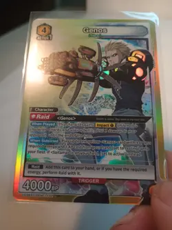 EXACT CARD PICTURED Genos UE06ST OPM-1-102 Union Arena One Punch Man Foil - Image 3