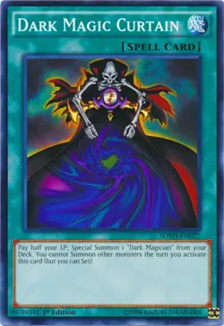 Dark Magic Curtain - SDMY-EN027 - Common - 1st Edition - Lightly Played - Image 1