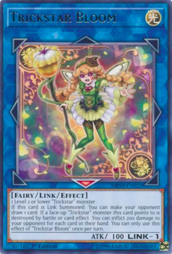1X NM Trickstar Bloom - MP19-EN022 - Rare 1st Edition yugioh TCG Singles - Image 1
