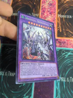 Yu-Gi-Oh! El Shaddoll Shekhinaga NECH-EN049 1st Edition Secret Rare NM - Image 2