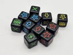 Yugioh! Dungeon Dice Monsters Lot of 11 Colored Game Dice Original 96KT - Image 2