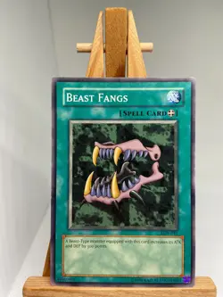 Beast Fangs - LOB-041 - MP - YuGiOh - Image 1