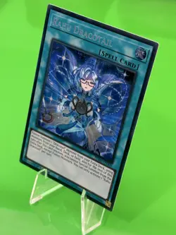 Yu-Gi-Oh Justice Hunters Rahu Dracotail Collectors Rare JUSH-EN009 NM!!! - Image 3