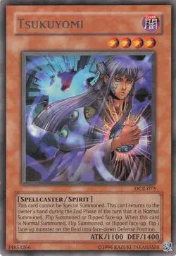 Yugioh Tsukuyomi DCR-075 Rare LP - Image 1