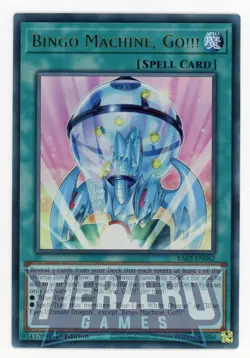 Yugioh RA02-EN062 Bingo Machine, Go!!! Ultra Rare 1st Edition NM/LP - Image 1