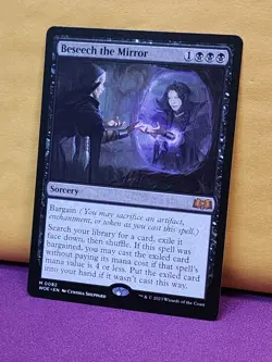 1x Beseech the Mirror, NM, Wilds of Eldraine (WOE), Magic: the Gathering, MtG - Image 2
