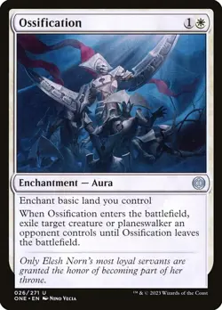 MTG #26 *UNCOMMON* Ossification Phyrexia: All Will Be One (ONE) NM Card - Image 1