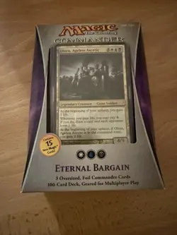 MTG Commander 2013 - Eternal Bargain - Sealed NM - Oloro, Ageless Ascetic -Esper - Image 1