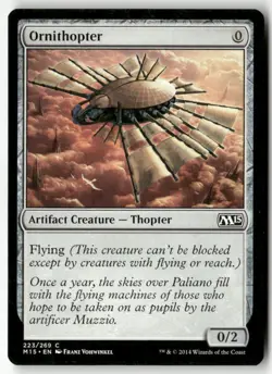 ORNITHOPTER #223 (COMMON) MTG MAGIC 2015 (M15) - Image 1