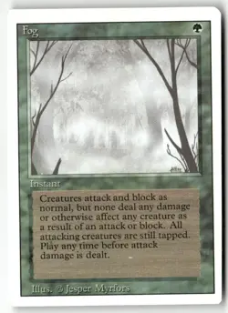 FOG (COMMON) MTG REVISED EDITION - Image 1