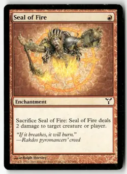 SEAL OF FIRE #71 (COMMON) MTG DISSENSION - Image 1