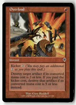 OVERLOAD #157 (COMMON) MTG INVASION - Image 1
