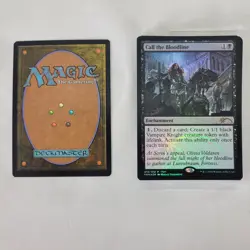 2x MTG FOIL Call The Bloodline Friday Night Magic FNM Promo NM Near Mint - Image 2