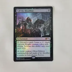 2x MTG FOIL Call The Bloodline Friday Night Magic FNM Promo NM Near Mint - Image 3