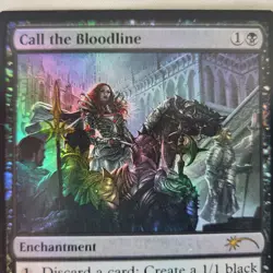 2x MTG FOIL Call The Bloodline Friday Night Magic FNM Promo NM Near Mint - Image 5