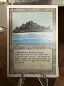 MTG Tropical Island Revised (NM/LP) - Image 1