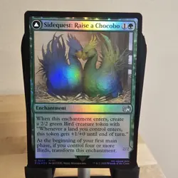 FOIL - MTG - Sidequest: Raise a Chocobo #201 - FINAL FANTASY - Image 1