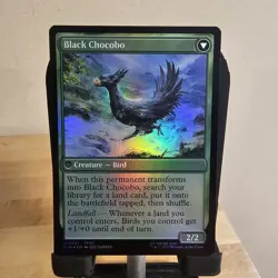 FOIL - MTG - Sidequest: Raise a Chocobo #201 - FINAL FANTASY - Image 2