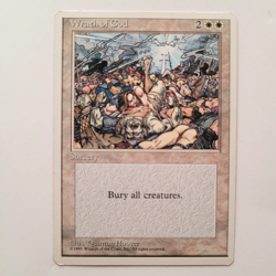 Wrath of God x1 - MTG Fourth Edition 4ED - MP - Image 1
