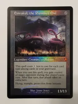 Mtg Innistrad Remastered Emrakul, The Promised End Retro Frame NM Foil - Image 1