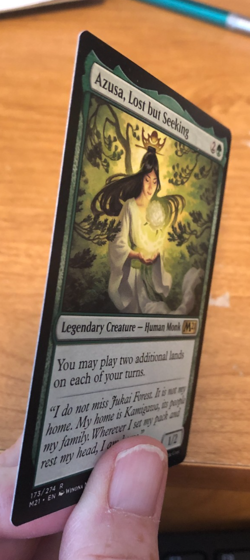 Azusa, Lost but Seeking #173 (NM) Core Set 2021 M21 Magic MTG - Image 4