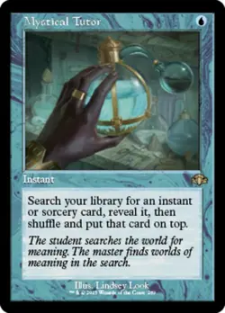 Mystical Tutor - Retro Frame NM, English MTG Dominaria Remastered - Image 1