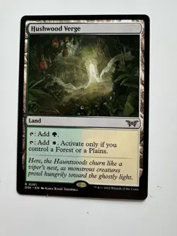 Hushwood Verge - NM - DSK 0261 MTG Magic The Gathering - Image 1