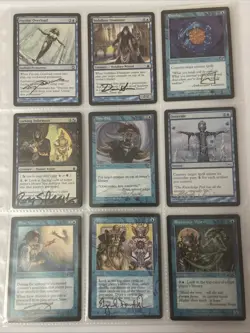 BB-1 Mixed Lot Of Signed Magic The Gathering Cards - Image 1