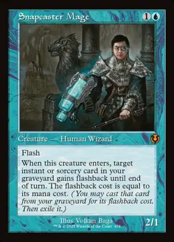 x1 Snapcaster Mage - Retro Frame R MTG Innistrad Remastered M/NM, English - Image 1