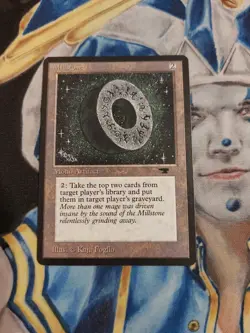 Millstone MTG Antiquities Uncommon Artifact Slightly Played x1 GG8 - Image 2